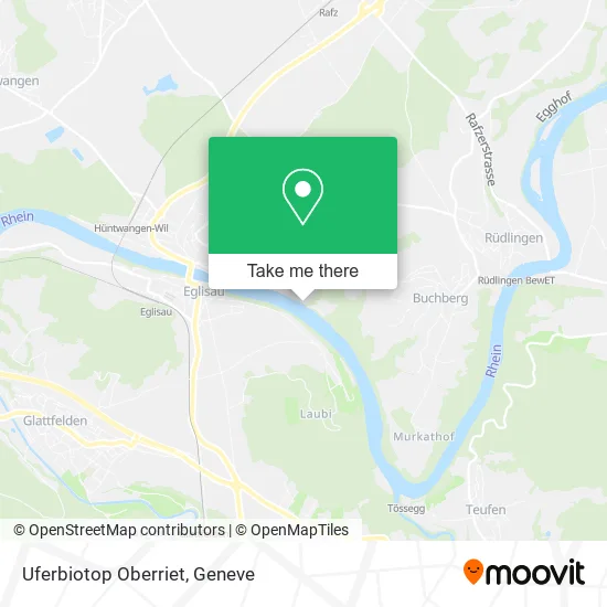 Uferbiotop Oberriet map