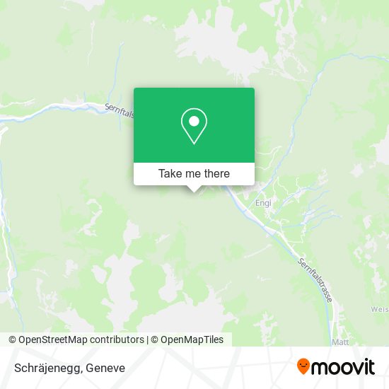 Schräjenegg map