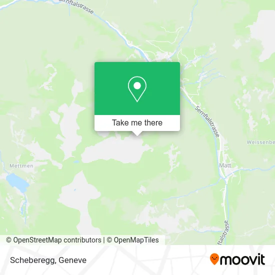 Scheberegg map