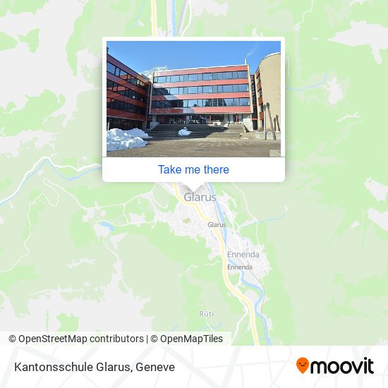 Kantonsschule Glarus plan