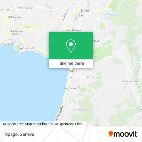 Spago map