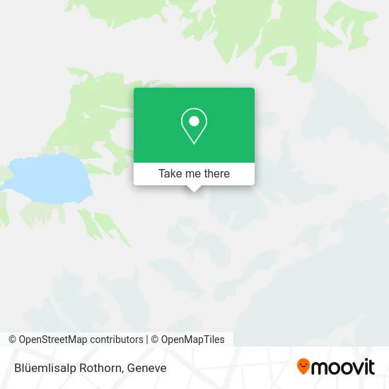 Blüemlisalp Rothorn map