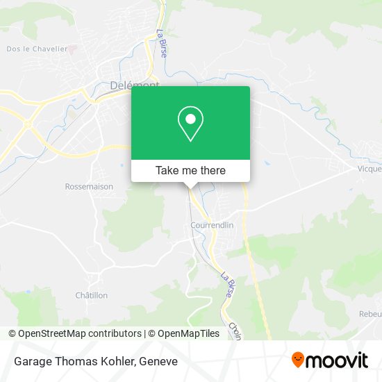 Garage Thomas Kohler map