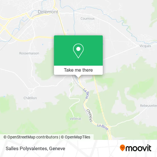 Salles Polyvalentes map