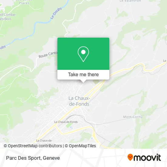 Parc Des Sport map