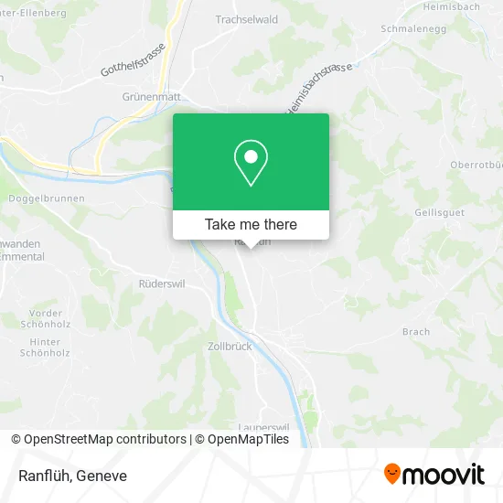 Ranflüh map