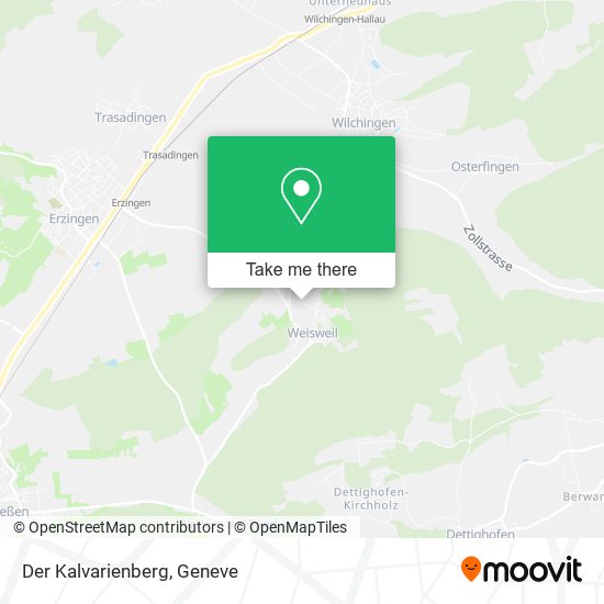 Der Kalvarienberg map