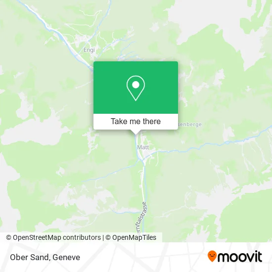 Ober Sand map
