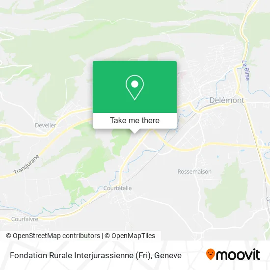 Fondation Rurale Interjurassienne (Fri) map