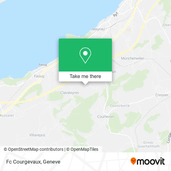 Fc Courgevaux map