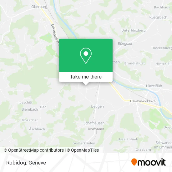 Robidog map