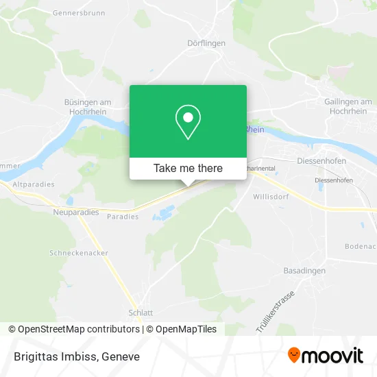 Brigittas Imbiss map