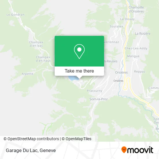 Garage Du Lac map