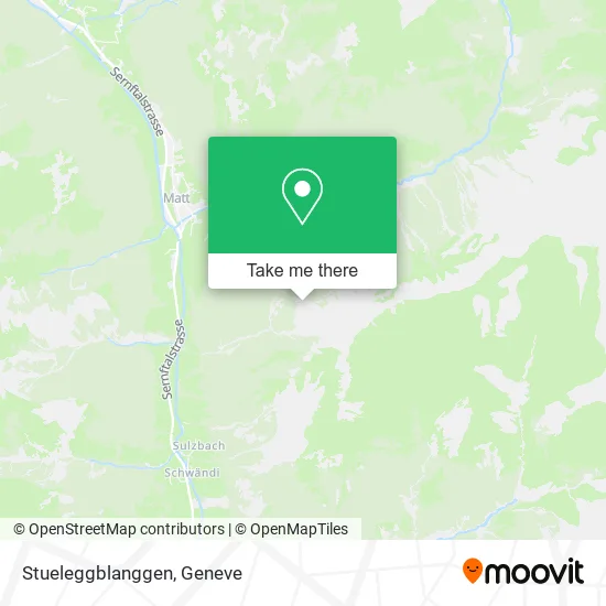 Stueleggblanggen map