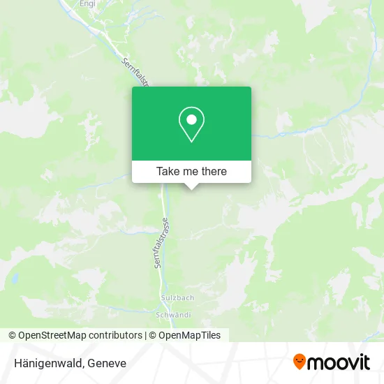 Hänigenwald map