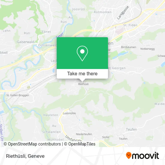 Riethüsli map