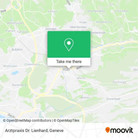 Arztpraxis Dr. Lienhard map
