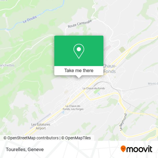 Tourelles map
