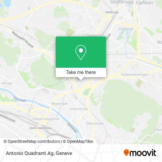 Antonio Quadranti Ag map