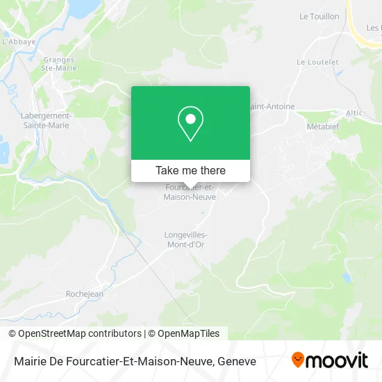 Mairie De Fourcatier-Et-Maison-Neuve map