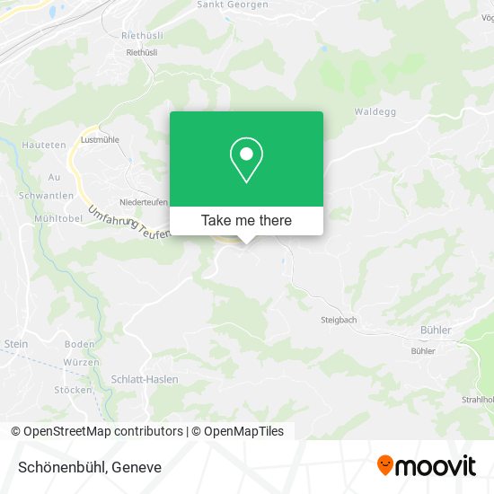 Schönenbühl map