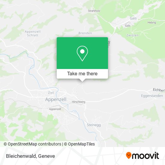 Bleichenwald map