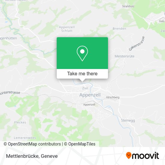 Mettlenbrücke map