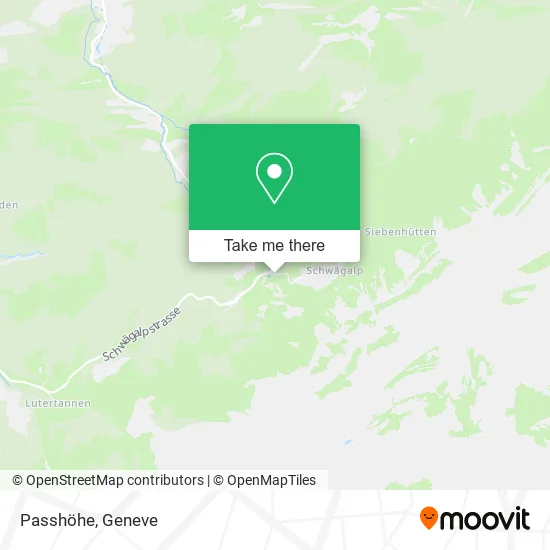 Passhöhe map