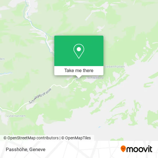 Passhöhe map