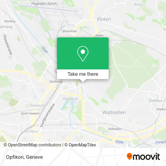 Opfikon map