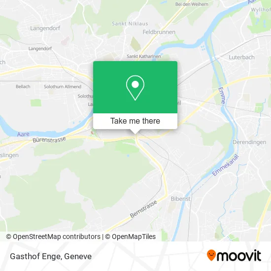 Gasthof Enge map