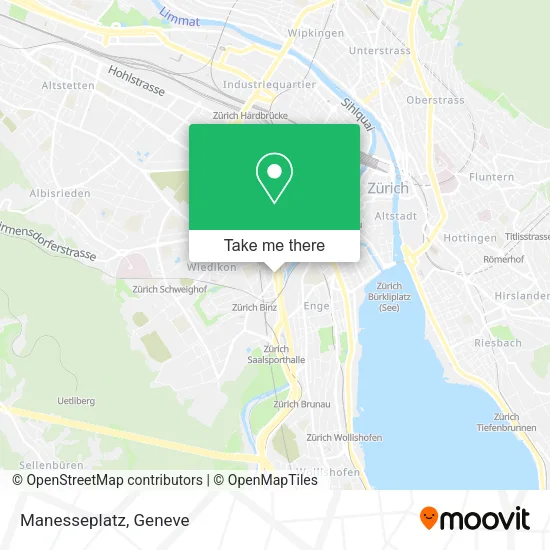 Manesseplatz map