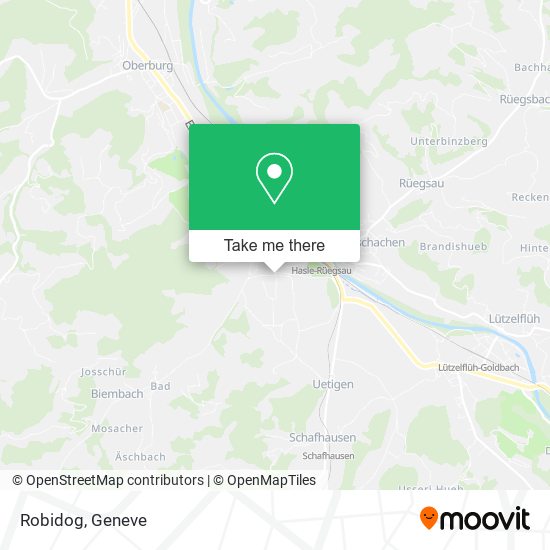 Robidog map