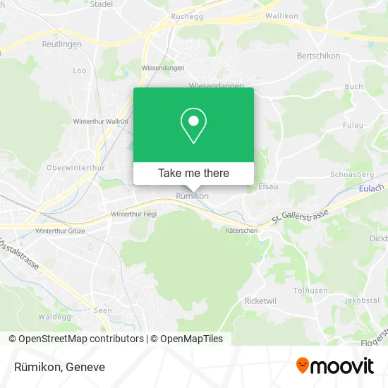 Rümikon map