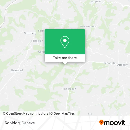 Robidog map