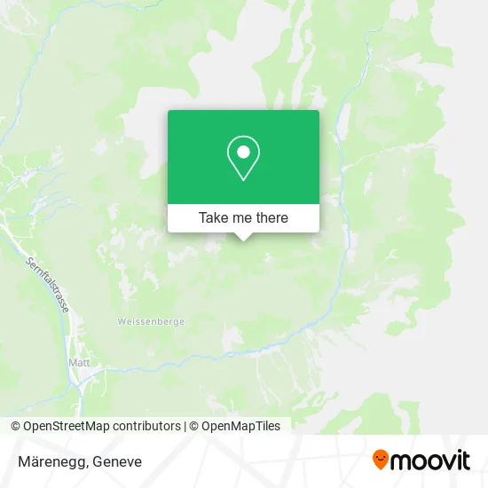 Märenegg map