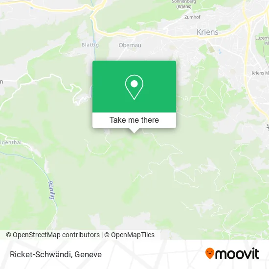 Ricket-Schwändi map