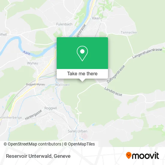 Reservoir Unterwald map
