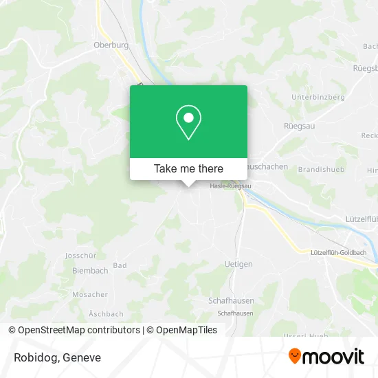 Robidog map