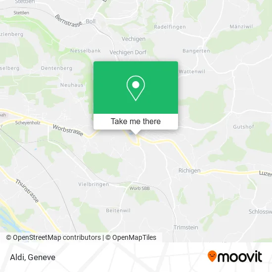 Aldi map
