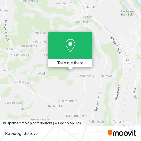 Robidog map