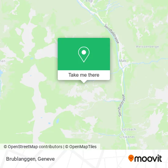 Brublanggen map