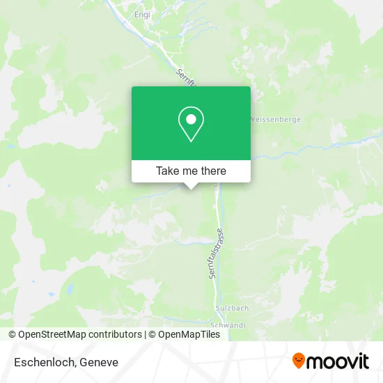 Eschenloch map