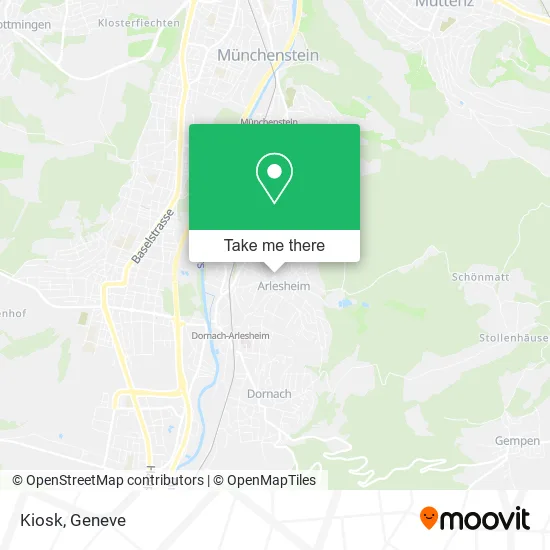 Kiosk map