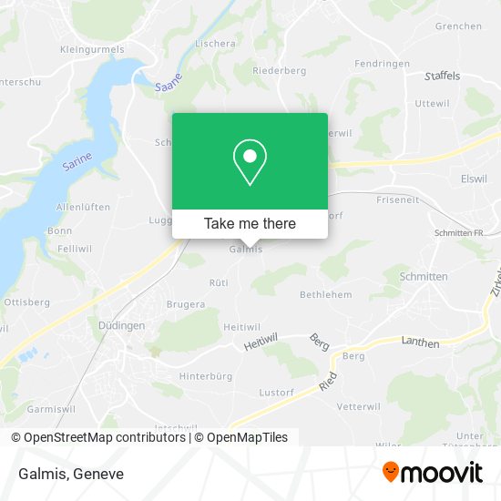 Galmis map