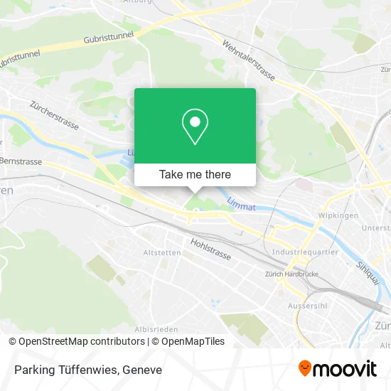 Parking Tüffenwies plan