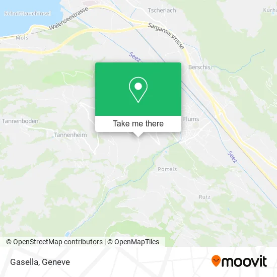 Gasella map
