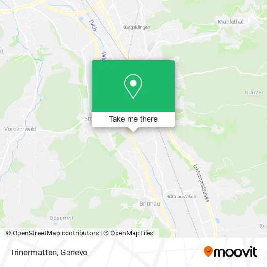 Trinermatten map