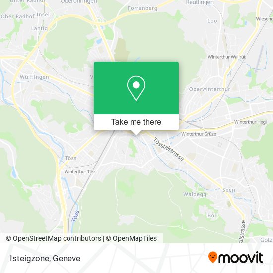 Isteigzone map