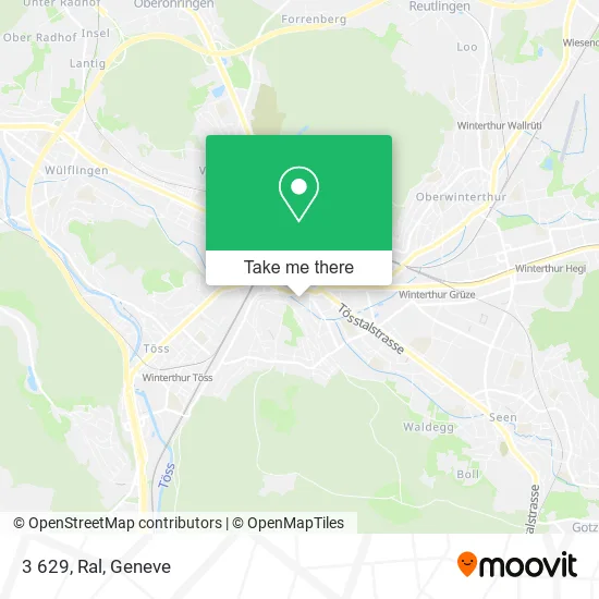 3 629, Ral map